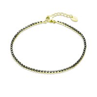 Armband Brand Herr Tennis Uomo in Stahl Zircone 14BR043NG-M - 14BR043NG-M